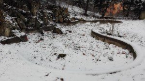 Die Villa Moser - der ehemalige Brunnen
