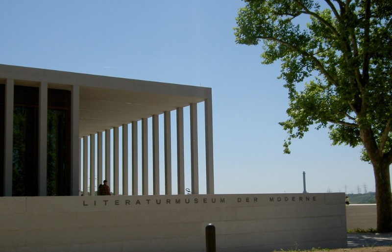 Literaturmuseum-der-Moderne-Marbach-Seitenansicht Literaturmuseum-der-Moderne-Marbach-Seitenansicht