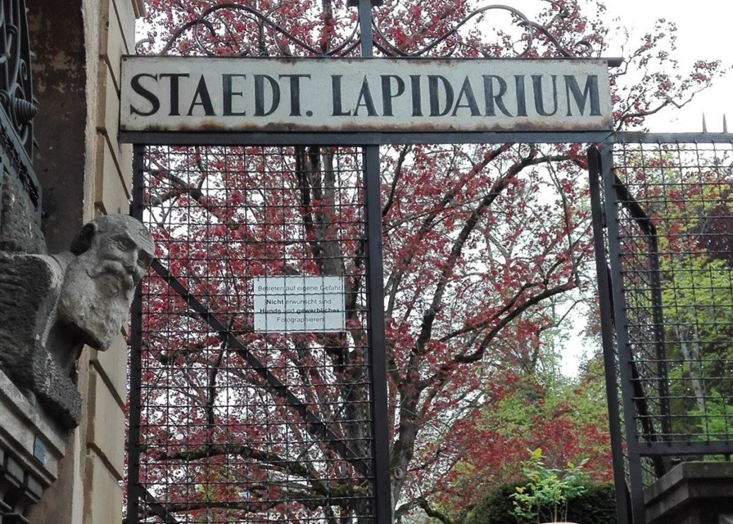 Städtisches Lapidarium Stuttgart - Der Eingang