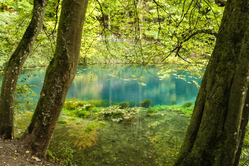 Der Blautopf in Blaubeuren - le petit bleu