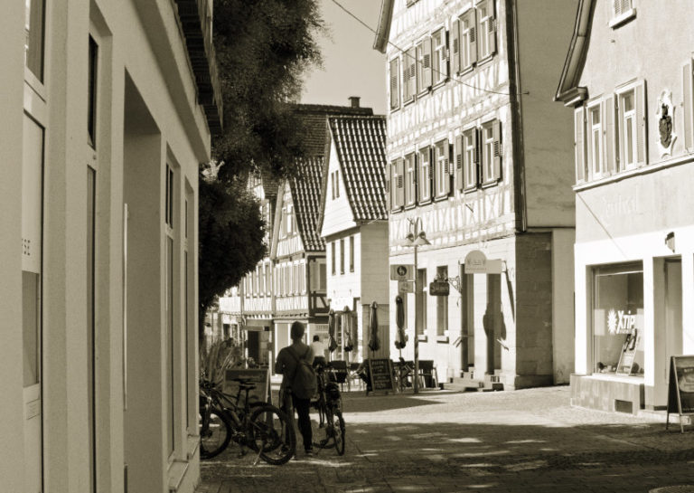Altstadt Vaihingen an der Enz – in der Fußgängerzone
