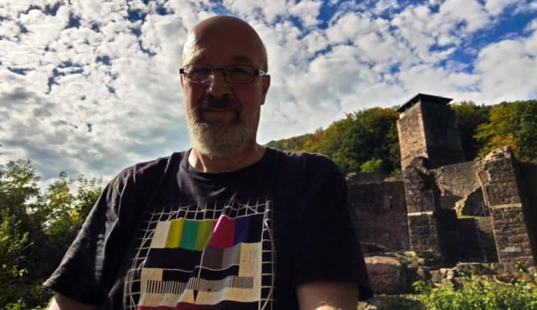 Hinterburg Neckarsteinach - Selfie - muss halt sein Hinterburg Neckarsteinach - Selfie - muss halt sein