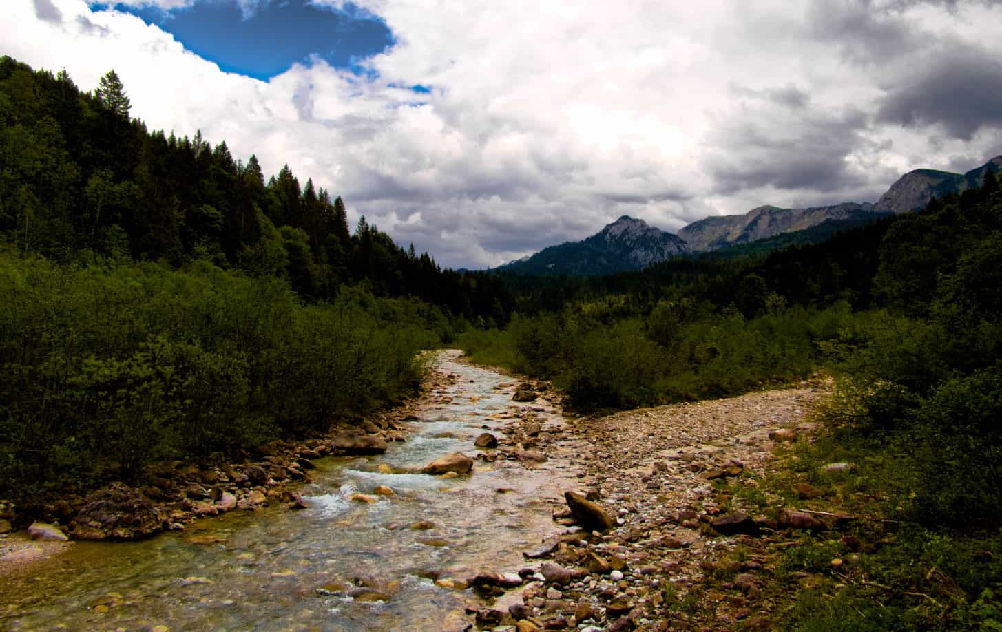 Bei Halblech wandern: der Natur auf der Spur 8 Bei Halblech wandern - Ammergauer Alpen - das Panorama bleibt beeindruckend