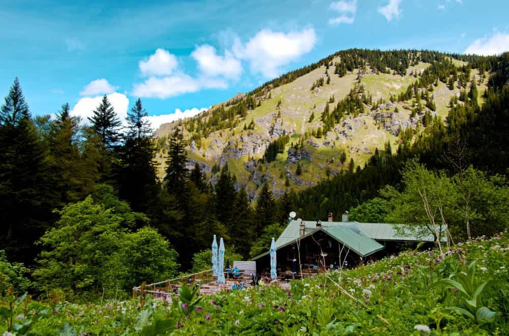 Kenzenhütte Halblech - eingebettet in das Ammergebirge mit super Ausblick