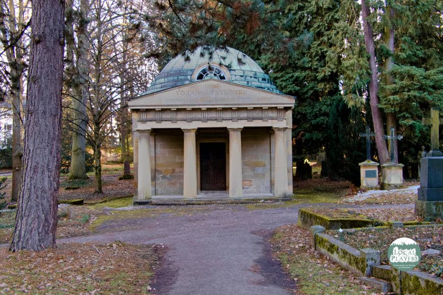 Alter Friedhof Ludwigsburg mit historischen Grabanlagen 2 Alter Friedhof Ludwigsburg - das Zeppelin-Mausoleum