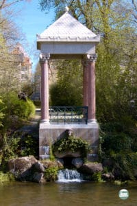 Der Schlosspark Donaueschingen mit fürstlichem Ambiente 2 Schlosspark Donaueschingen - der Donautempel