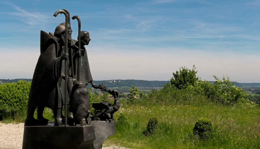 Die Galluskapelle Leutkirch - die drei Allgäuheiligen Die Galluskapelle Leutkirch - die drei Allgäuheiligen