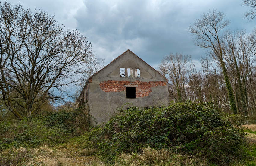 Gespensterwald Nienhagen - das verfallene Gästehaus der Volksmarine
